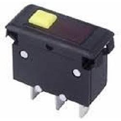 Автомат - предохранитель 250V 15А (3с) RESET-OFF красный с подсветкой REXANT фото 1