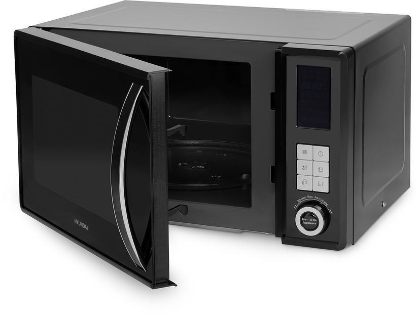 Микроволновая Печь Hyundai HYM-D3009 23л. 800Вт нержавеющая сталь фото 8