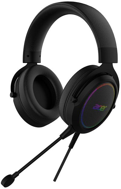 Наушники с микрофоном Acer AHW120 черный мониторные оголовье (ZL.HDSCC.01C) фото 1