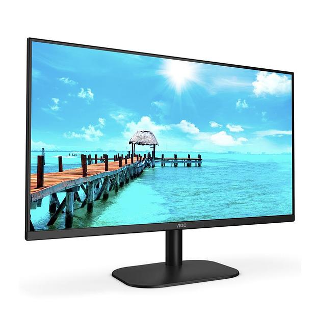 Монитор AOC 27" Value Line 27B2QAM черный VA LED 16:9 HDMI M/M матовая 250cd 178гр/178гр 1920x1080 D-Sub DisplayPort FHD 3.7кг фото 1
