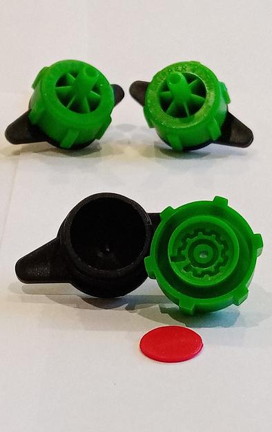 Компенсированная капельница 4 л/ч зелёная SERDRIP фото 2