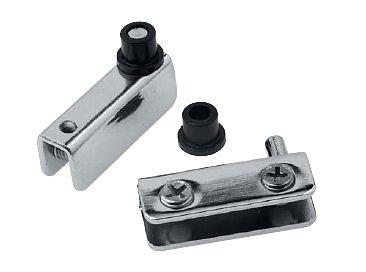 Петля для стекл. дверей EDSON, хром фото 1