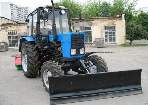 Отвал коммунальный механический «МТЗ-82.1 ОС-2,4-09» фото 1