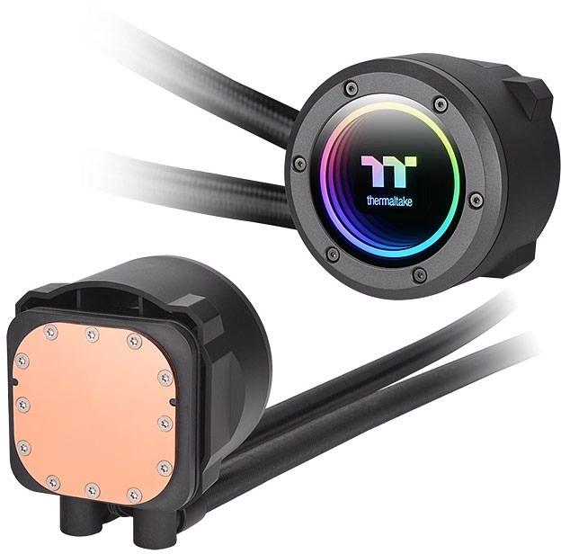 Система водяного охлаждения Thermaltake TH420 V2 ARGB Soc-AM5/AM4/1151/1200/1700 черный 4-pin 25.8dB Al+Cu Ret (CL-W376-PL14SW-A) фото 2