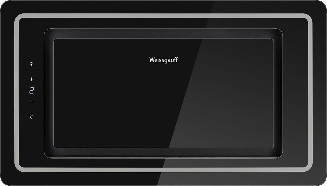 Вытяжка встраиваемая Weissgauff Quadra 606 Black черный управление: сенсорное (1 мотор) фото 2