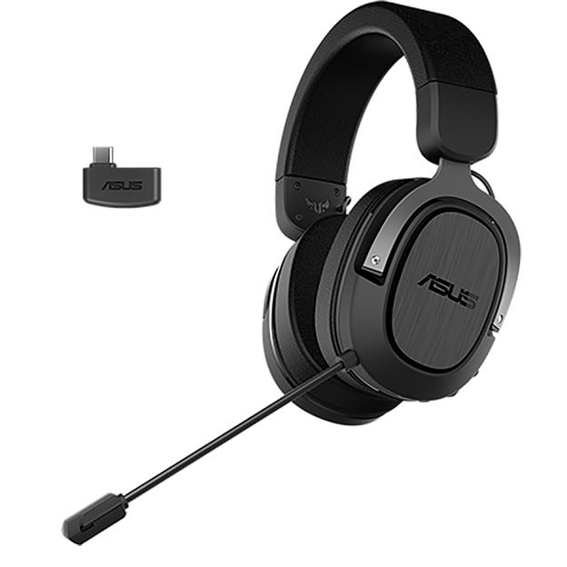 TUF GAMING H3 WIRELESS Headset w/ Mic Wireless (2.4/USB) 346g 20-20000Hz 50mm Drivers RTL (784689) фото 1