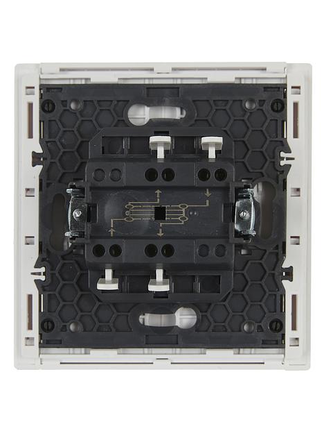 FORTE&PIANO Выключатель 1-клавишный перекрестный 10А FP212 белый IEK фото 3
