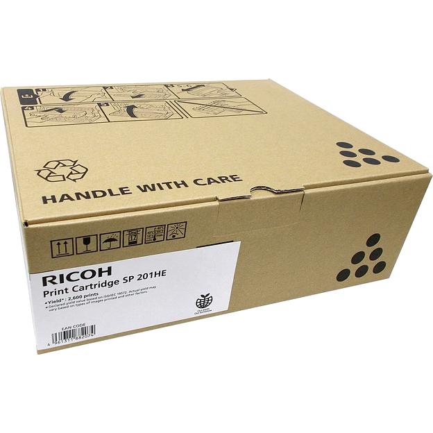 Ricoh 407254 Принт-картридж SP201HE Ricoh SP211/SP213/SP220 (2600стр)(407254) фото 1