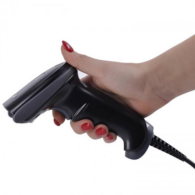 Сканер штрих-кода ручной проводной 2210 P2D 1D/2D черный (4810) фото 6