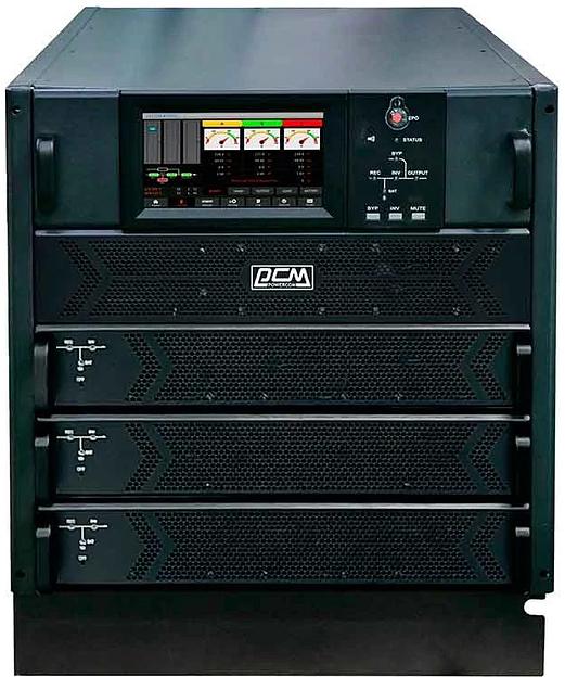 Источник бесперебойного питания Powercom Vanguard-II-33 VGD-II-45R33 (Empty modular cabinet) 45000Вт 45000ВА фото 1