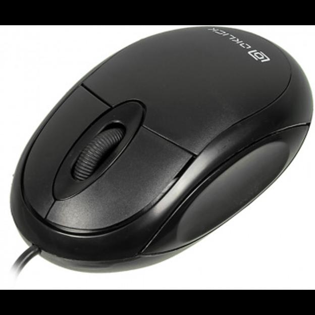 Мышь Оклик 105S черный оптическая (800dpi) USB для ноутбука (3but) фото 5
