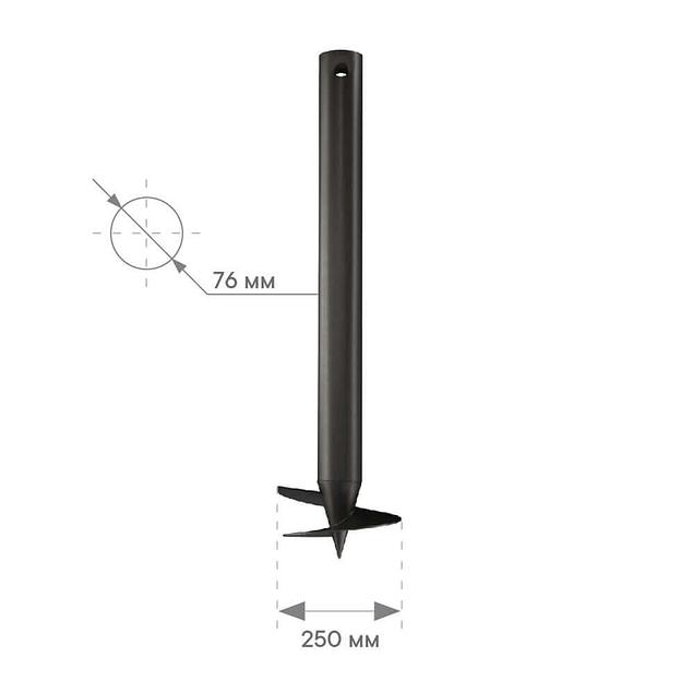 Винтовая свая 76х5500 фото 3