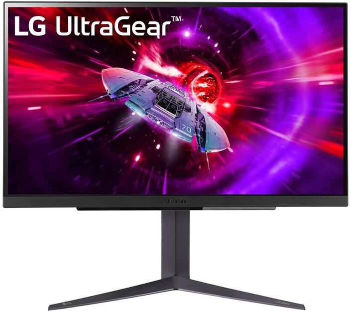 Монитор LG 27" UltraGear 27GR83Q-B черный IPS LED 16:9 HDMI матовая HAS Piv 1000:1 400cd 178гр/178гр 2560x1440 240Hz G-Sync FreeSync Premium DP 2K USB 6.2кг фото 1