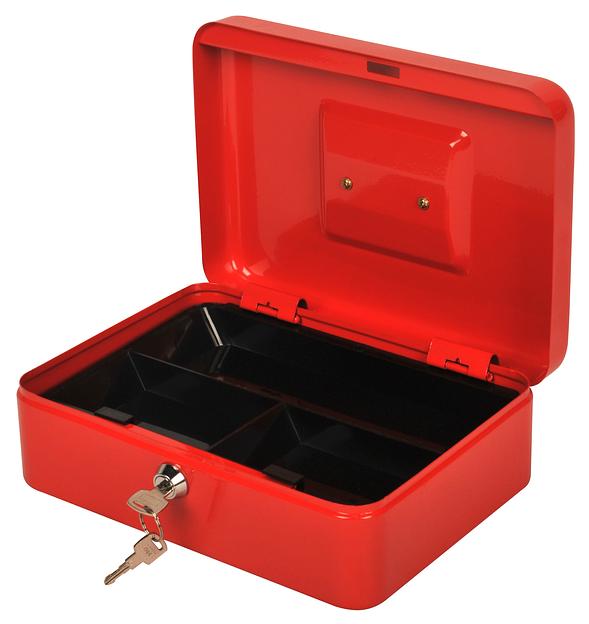 Ящик для денег Cactus CS-CB-003RD 90x250x180 красный фото 2