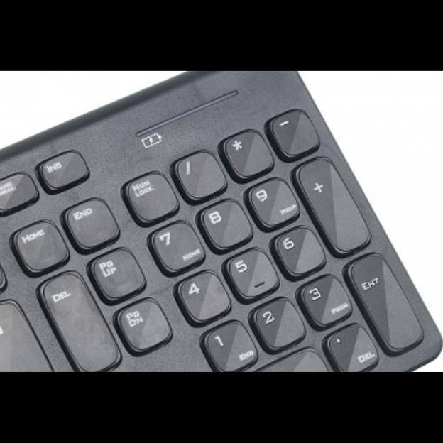 Клавиатура + мышь Oklick 220M черный, USB, беспроводная [1062000] фото 8