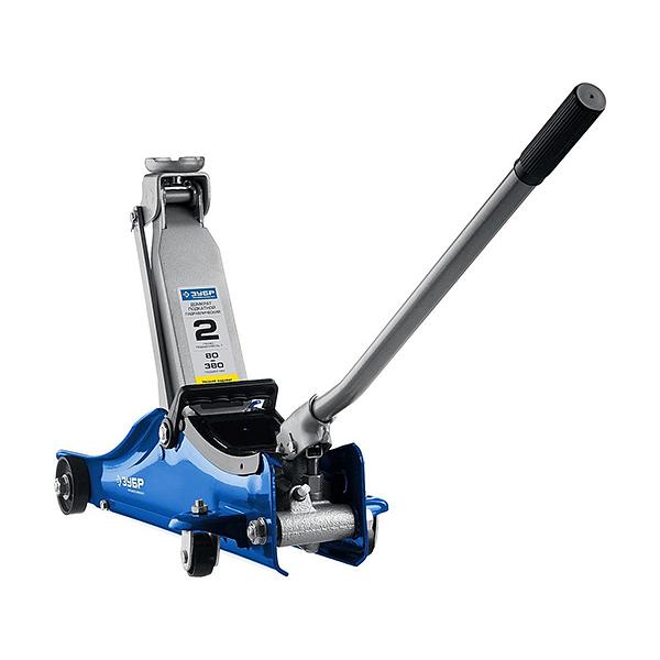 Домкрат Зубр «43058-2» Т55 гидравлический подкатной ОПТ фото 1