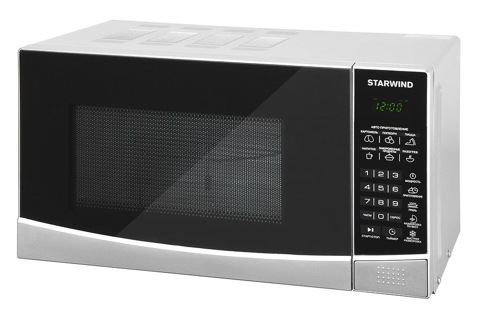 Микроволновая Печь Starwind SMW3120 20л. 700Вт серебристый/черный фото 1