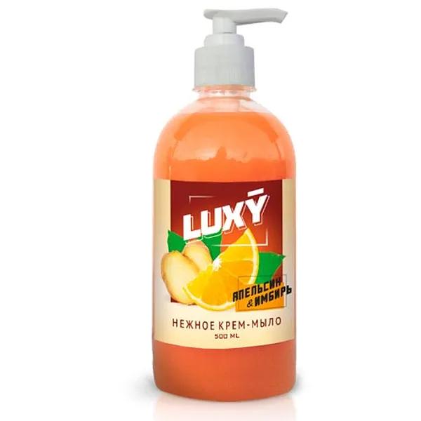 Крем-мыло жидкое Luxy 0,5 л «Апельсин-имбирь» ОПТ фото 1