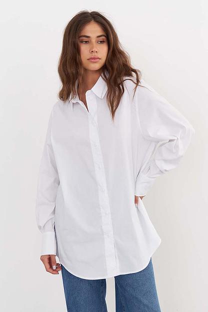Рубашка длинная  SCT_002_W/Белый  фото 1