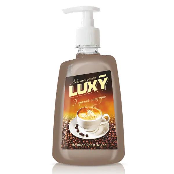 Крем-мыло жидкое Luxy 1 л «Горячий капучино» ОПТ фото 1