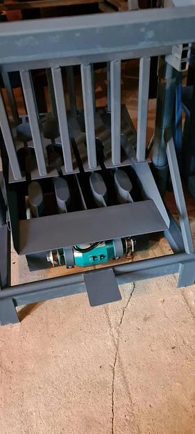 Станок для евроблока на 2 блока с прессом фото 2