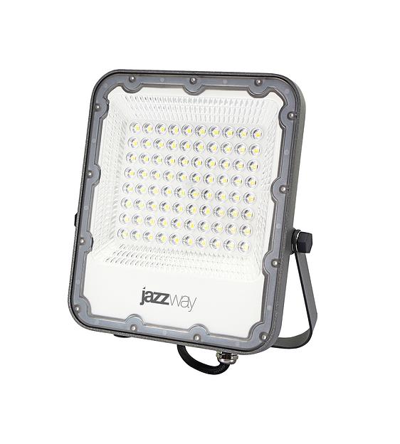 Прожектор светодиодный ДО-50 Вт 5500 Лм 6500К IP65 200-240 В LED угол светораспределения 80 град. -40.. +50 град.С литой алюминий с антикоррозийным покрытием линзовый модуль фото 1