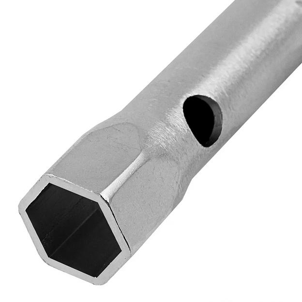 Ключ трубчатый торцевой, 14х15 мм, оцинкованный фото 3