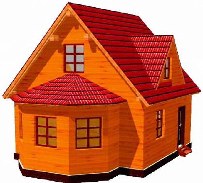 Проект каркасного дома «КД-66» под ключ фото 1