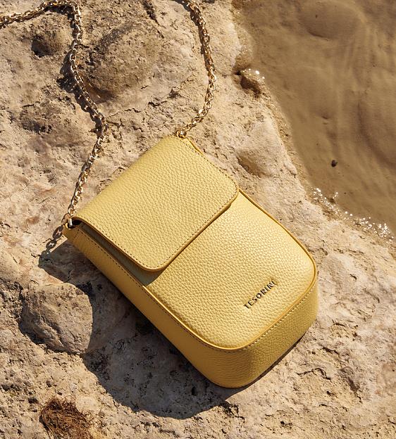 Сумка женская «Ivy» желтая ОПТ фото 6