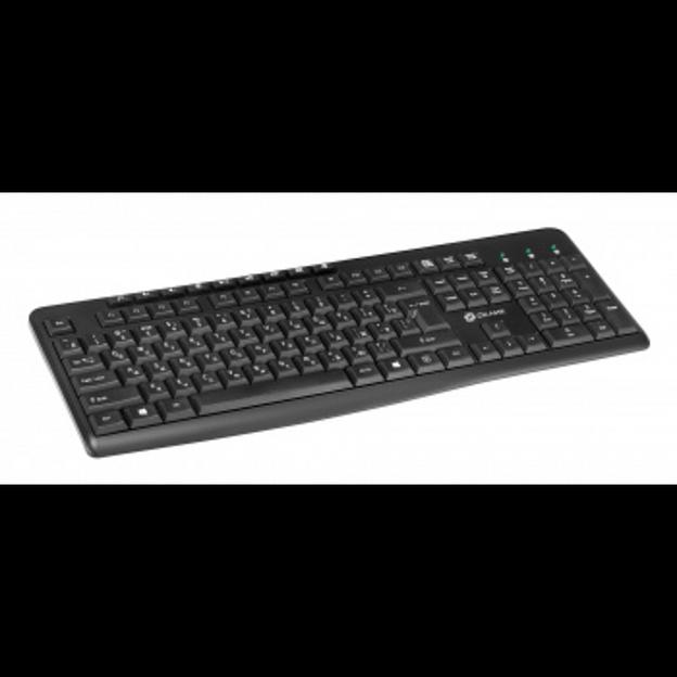 Комплект (клавиатура+мышь) Oklick 225M, USB, беспроводной, черный [1454537] фото 4