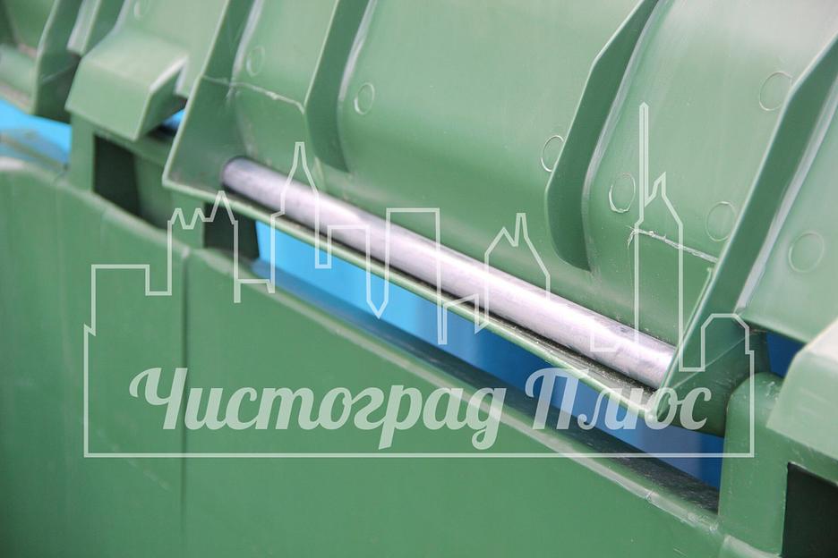 Евроконтейнер Razak 1100 л зеленый фото 6