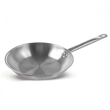 Сковорода d=28 см. h=5 см. нерж. тройное дно (индукция) /1/6/ фото 1