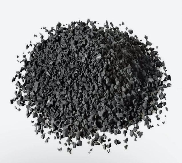 Резиновая крошка черная фото 2