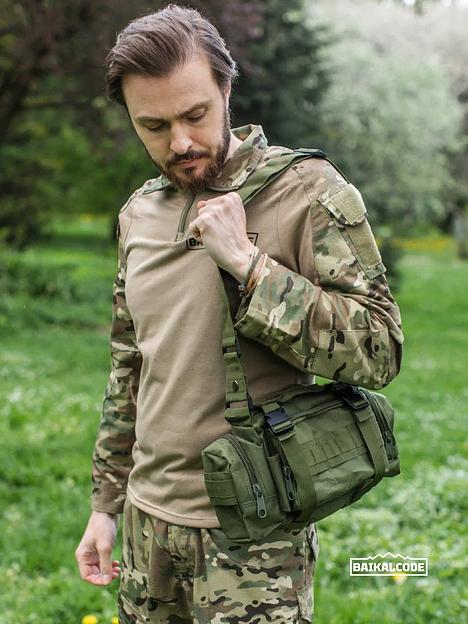 Рюкзак туристический «Хаки» фото 4