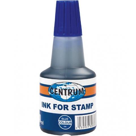 Штемпельная краска 40мл, синий, Centrum фото 1