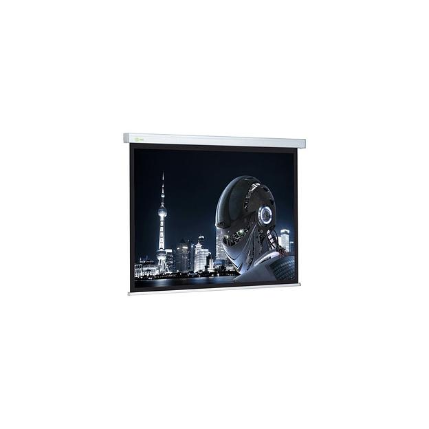 Экран Cactus Wallscreen CS-PSW-127X127, 127х127 см, 1:1, настенно-потолочный белый фото 1