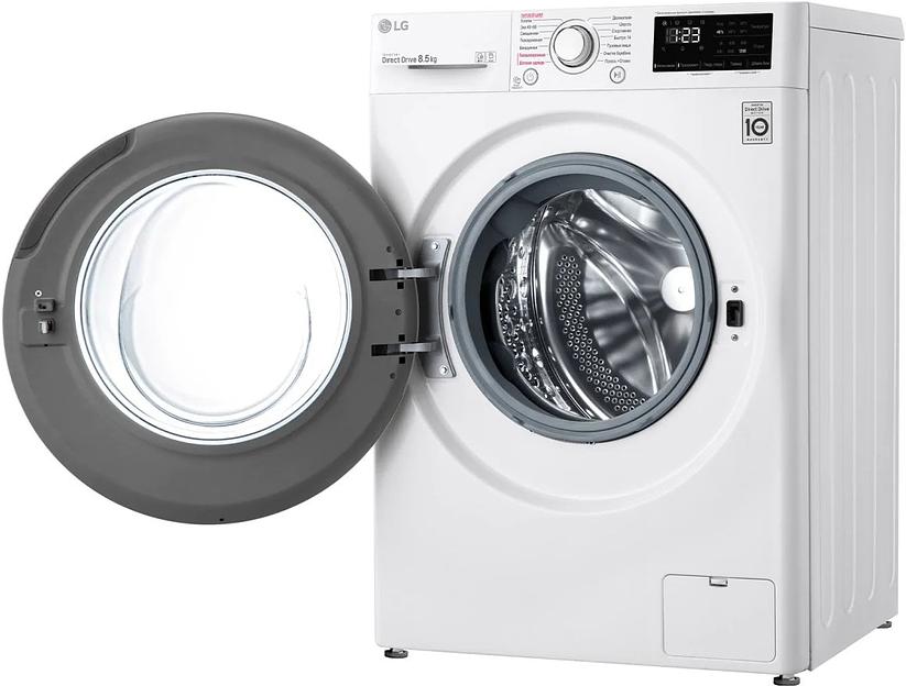 Стиральная машина LG F2V3GS3W класс: A загр.фронтальная макс.:8.5кг белый фото 5
