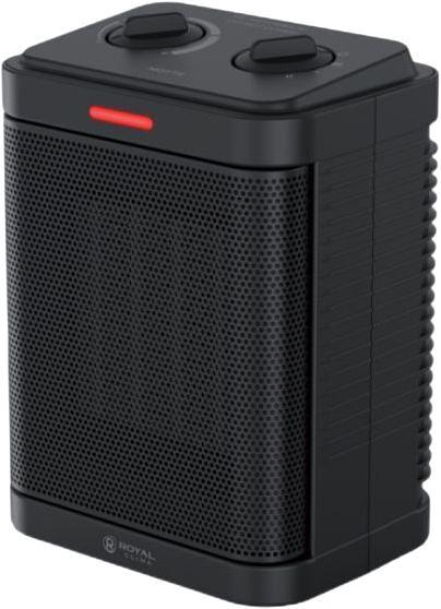 Тепловентилятор Royal Clima Notte RFH-N1500DC-BL 1500Вт черный фото 1