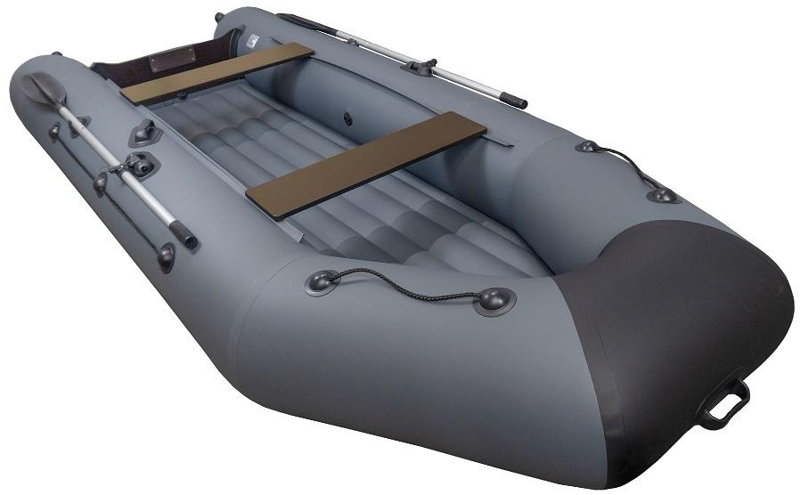 Лодка Барс 3600 НДНД, габариты: 3600*1540*420 мм., цвет: графит-черный фото 3