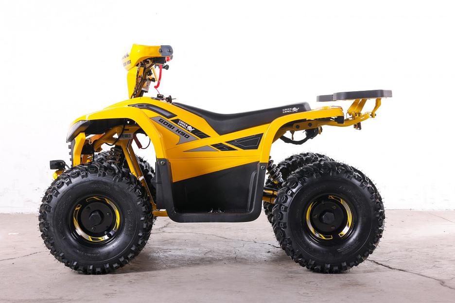 Квадроцикл GreenCamel Гоби K90 жёлтый (48V 750W R7 Дифф) Lux Bluetooth фото 2