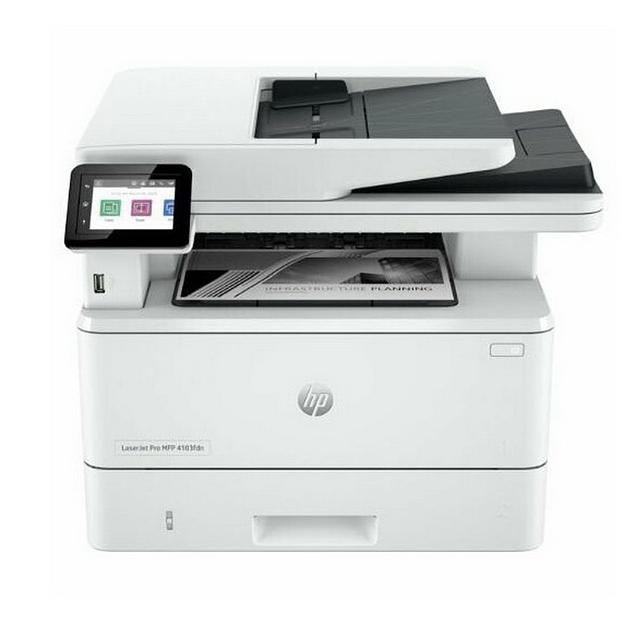 HP LaserJet Pro MFP M4103fdn (2Z628A) {A4, 1200dpi, 38ppm, 512Mb, 1200 MHz tray 100+250 pages USB+Ethernet Prin, старт. картр. 3050стр.} фото 3