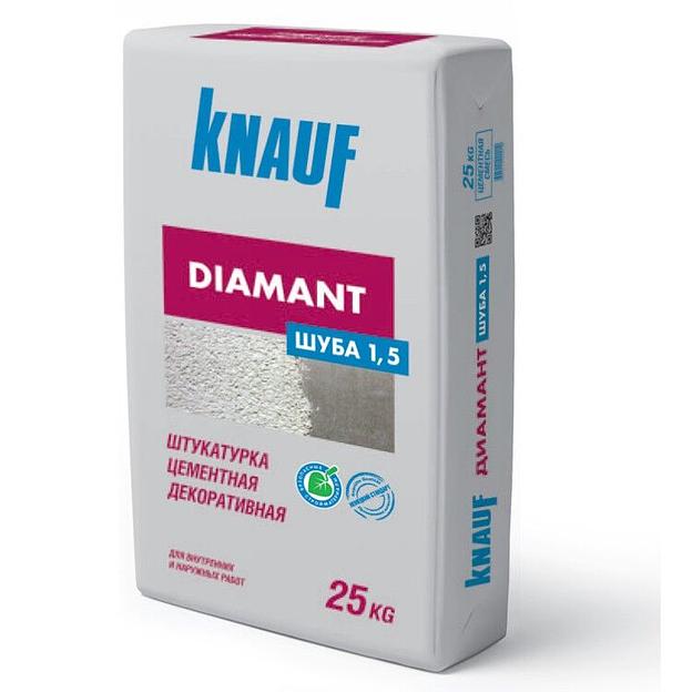 Штукатурка Кнауф Диамант Шуба 1,5мм 25кг фото 1