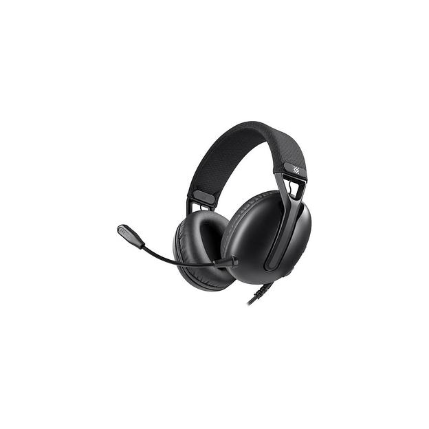 Гарнитура игровая Defender Mamba, для компьютера/мобильных устройств, накладные, проводные, черный [64545] фото 1