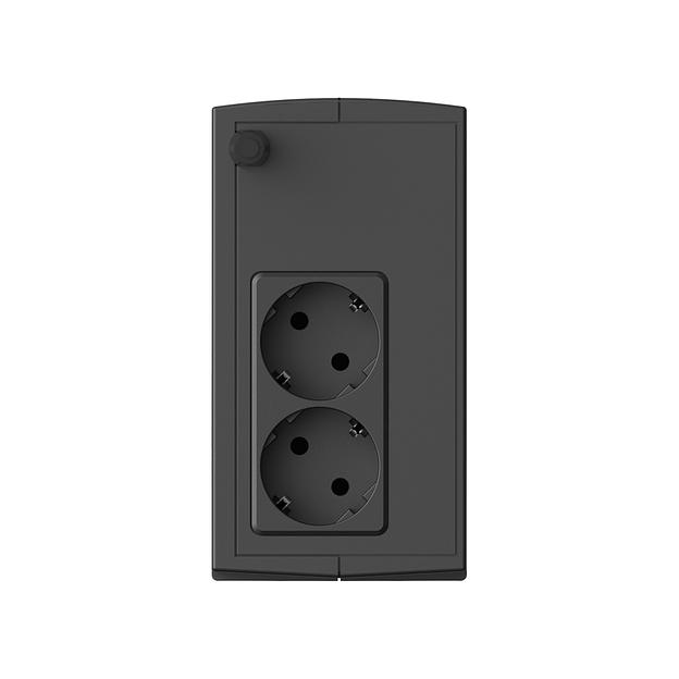 ИБП CBR [ELN-875T-2F-LD] Line Interactive 875VA/480W 6Ah12V 2 x Shuko фото 6