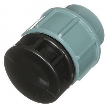 Заглушка 40 компрессионная ПНД фото 1