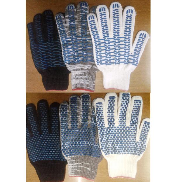 Перчатка с ПВХ (волна, кирпич) 4н 116 фото 1