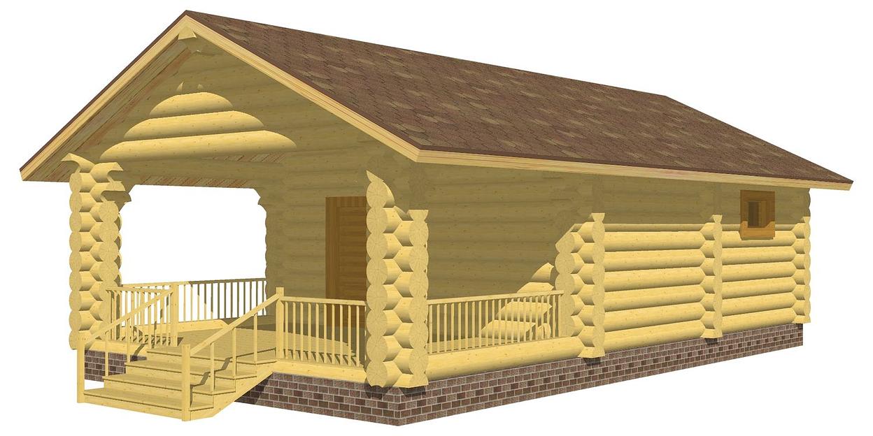 Проект бани БО-46-3 10,4x6,1 фото 5