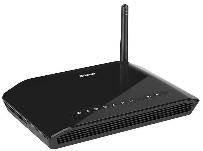 D-Link DSL-2640U/RB/U2B Беспроводной маршрутизатор N150 ADSL2+, 4x100Base-TX LAN, 1xDSL, Annex B фото 1
