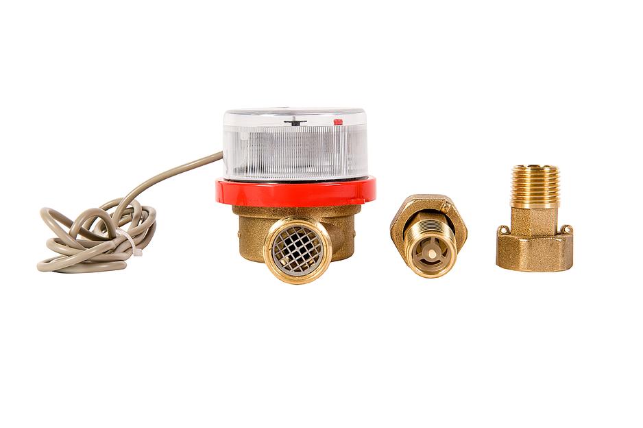 Счетчик воды универсальный с импульсным выходом ВСКМ-15 ДГ (110 мм, с кмч с ОК) фото 2