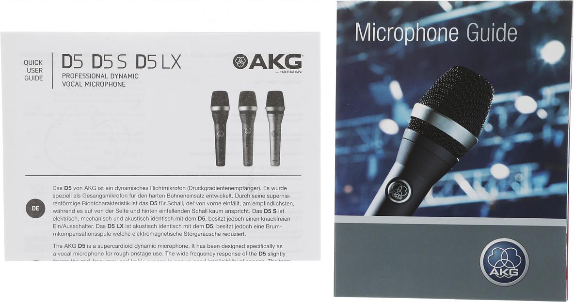 Микрофон AKG D5S 3138X00090 фото 8
